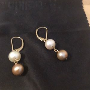 Pearl earrings